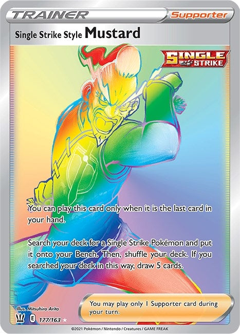 Image for Single Strike Style Mustard (Secret) - Pokemon
