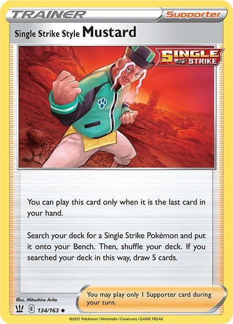 Image for Single Strike Style Mustard - Pokemon