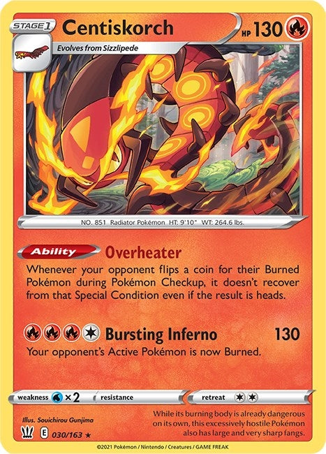 Image for Centiskorch - Pokemon