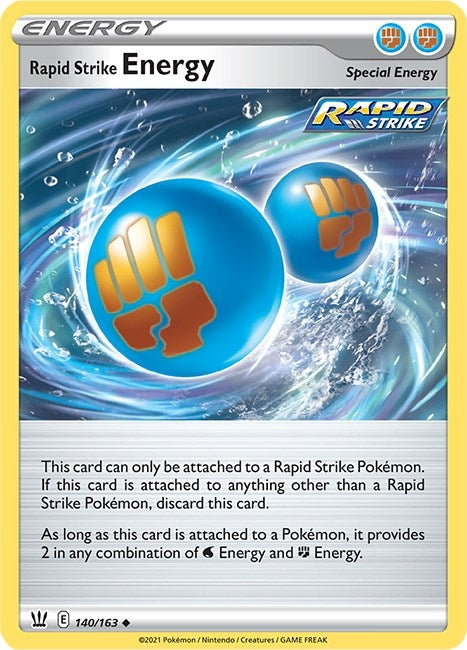 Image for Rapid Strike Energy - Pokemon
