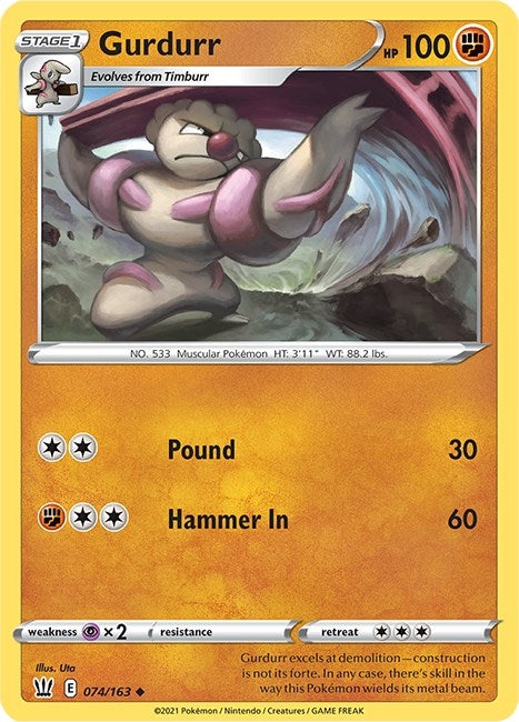 Image for Gurdurr - Pokemon