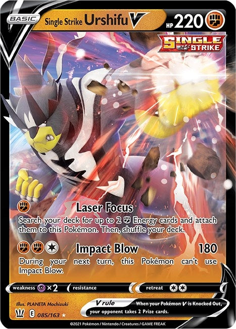 Image for Single Strike Urshifu V - Pokemon