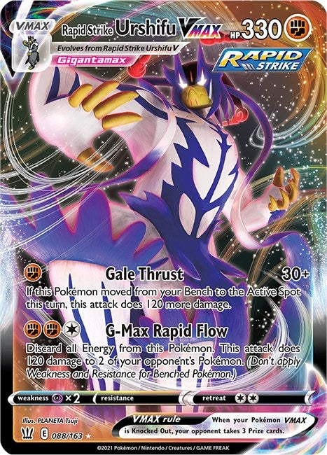 Image for Rapid Strike Urshifu VMAX - Pokemon