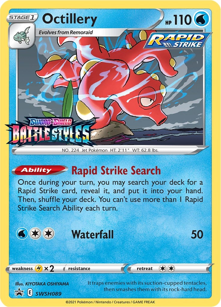 Image for Octillery - SWSH089 (Prerelease) - Pokemon