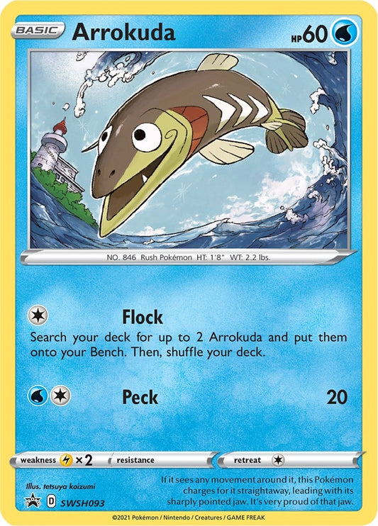 Image for Arrokuda - SWSH093 - Pokemon