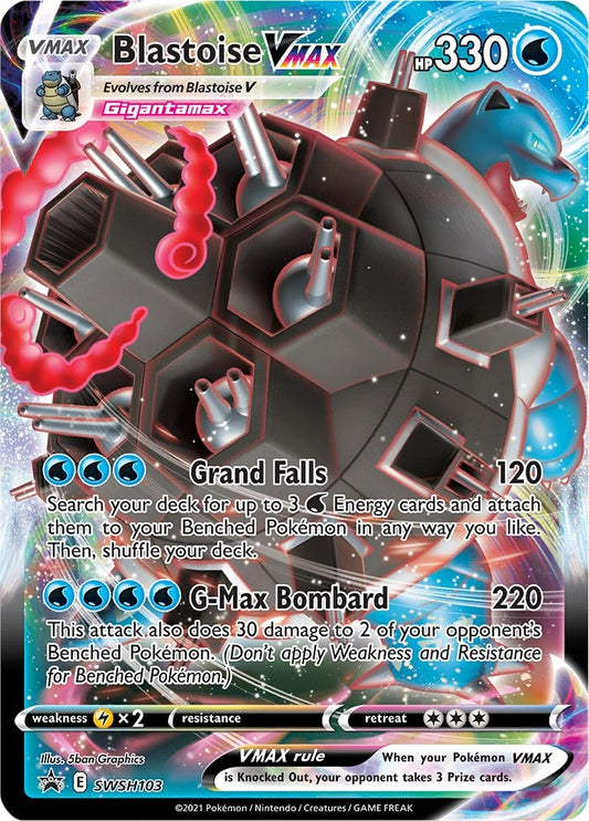 Image for Blastoise VMAX - SWSH103 - Pokemon