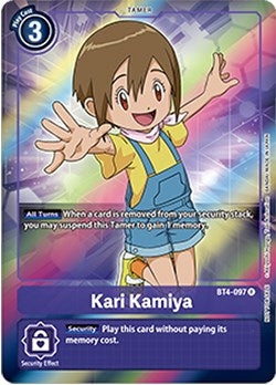 Image for Kari Kamiya (Box Topper) - Digimon Card Game