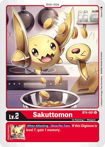 Image for Sakuttomon - Digimon Card Game