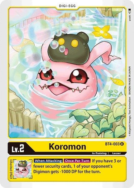 Image for Koromon - Digimon Card Game