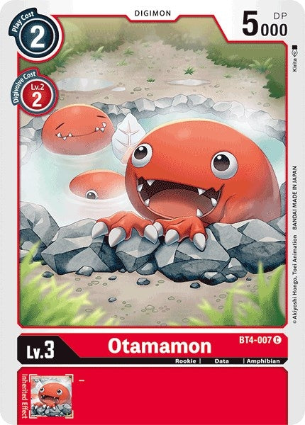 Image for Otamamon - Digimon Card Game