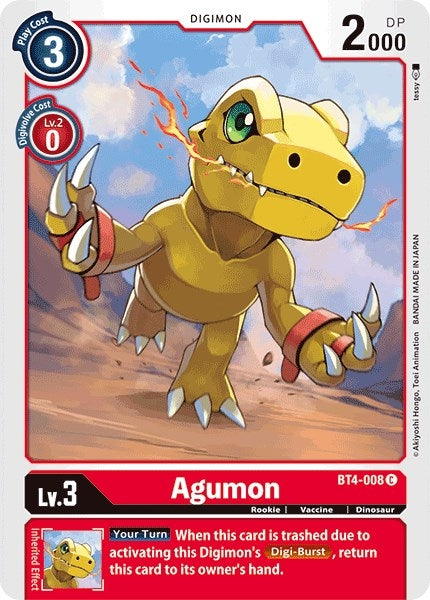 Image for Agumon - Digimon Card Game