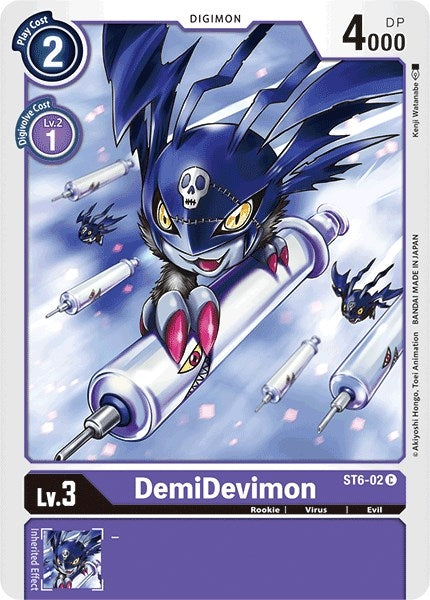 Image for DemiDevimon - Digimon Card Game