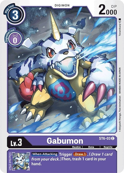 Image for Gabumon - Digimon Card Game