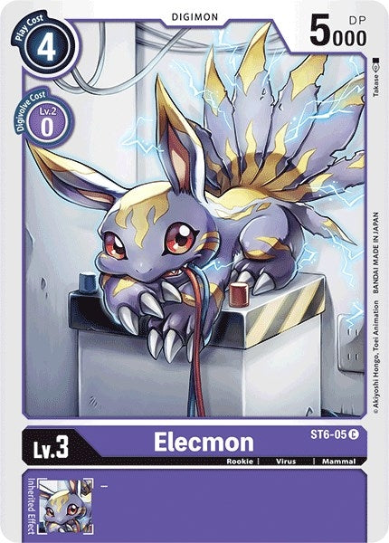 Image for Elecmon - Digimon Card Game