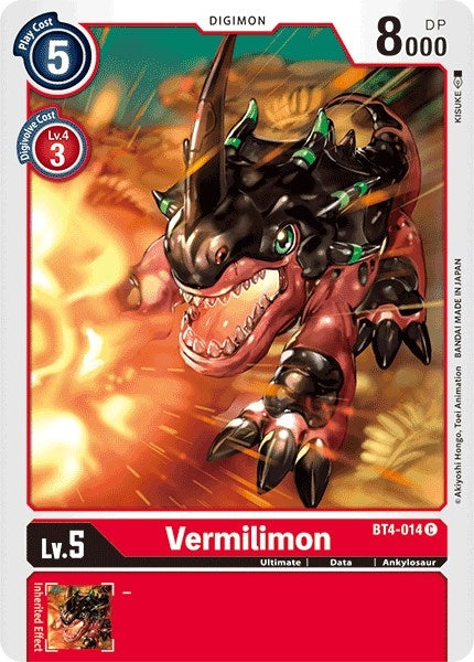 Image for Vermilimon - Digimon Card Game