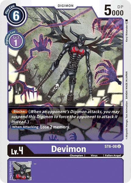 Image for Devimon - Digimon Card Game