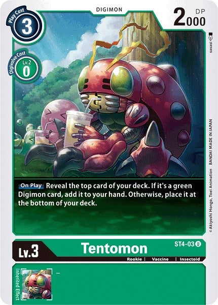Image for Tentomon - Digimon Card Game