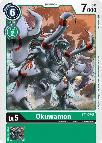 Image for Okuwamon - Digimon Card Game