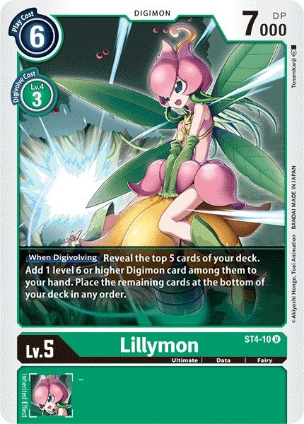 Image for Lillymon - Digimon Card Game