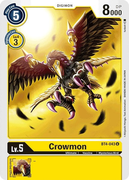 Image for Crowmon - Digimon Card Game