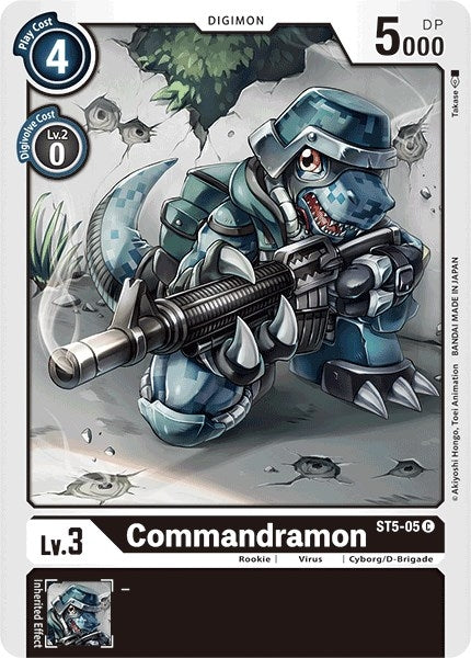 Image for Commandramon - Digimon Card Game