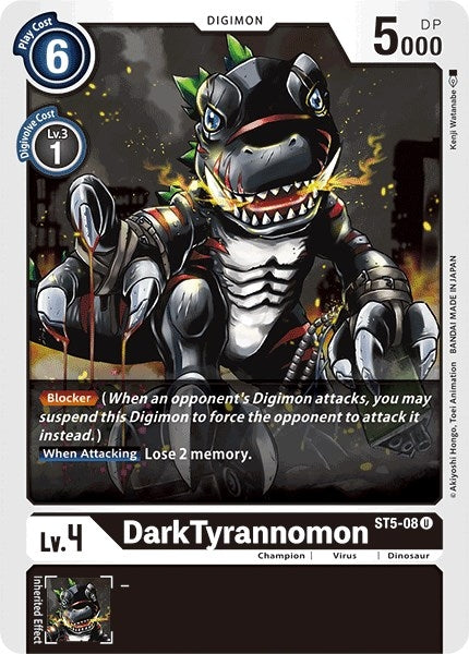 Image for DarkTyrannomon - Digimon Card Game