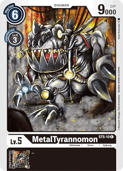 Image for MetalTyrannomon - Digimon Card Game