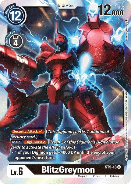Image for BlitzGreymon - Digimon Card Game