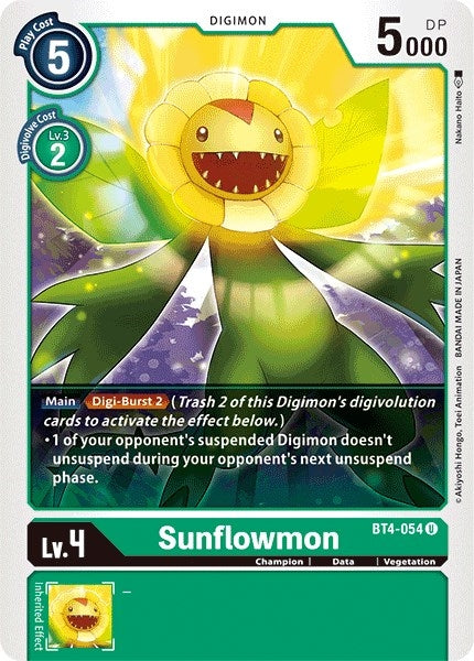 Image for Sunflowmon - Digimon Card Game