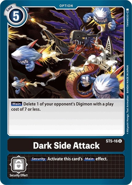 Image for Dark Side Attack - Digimon Card Game