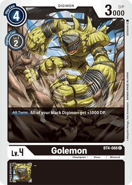 Image for Golemon - Digimon Card Game