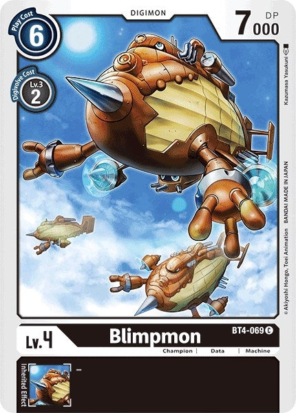 Image for Blimpmon - Digimon Card Game