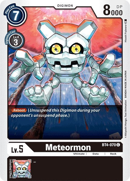 Image for Meteormon - Digimon Card Game