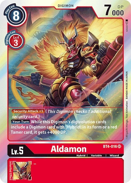 Image for Aldamon - Digimon Card Game
