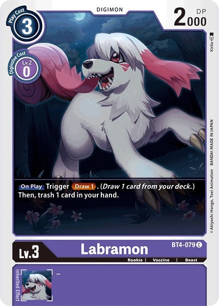 Image for Labramon - Digimon Card Game
