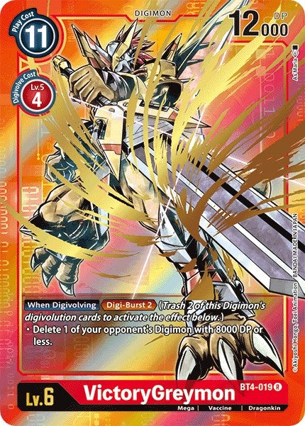 Image for VictoryGreymon (Alternate Art) - Digimon Card Game