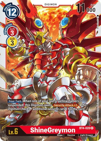 Image for ShineGreymon - Digimon Card Game