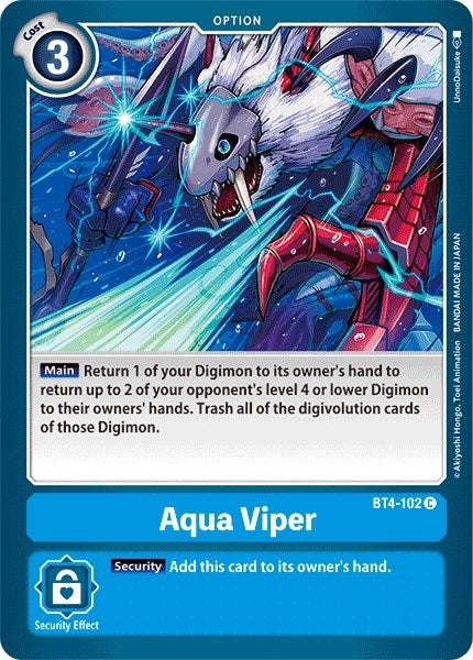 Image for Aqua Viper - Digimon Card Game
