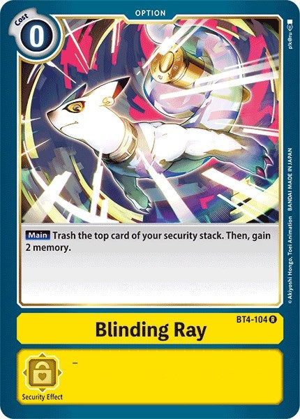 Image for Blinding Ray - Digimon Card Game