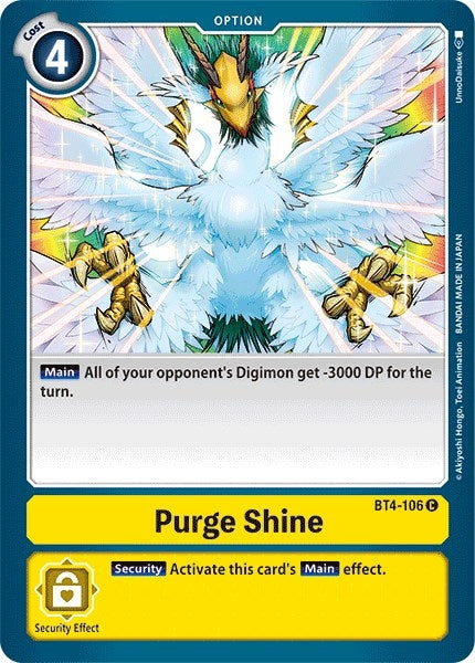 Image for Purge Shine - Digimon Card Game