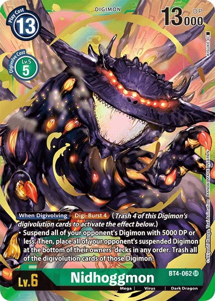 Image for Nidhoggmon (Alternate Art) - Digimon Card Game