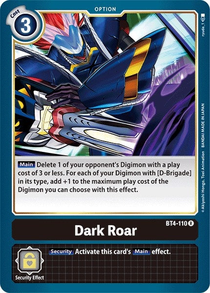Image for Dark Roar - Digimon Card Game