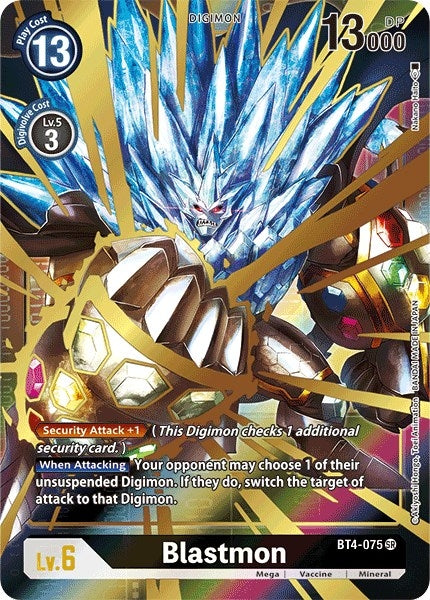Image for Blastmon (Alternate Art) - Digimon Card Game