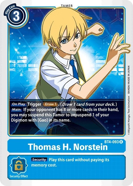 Image for Thomas H. Norstein - Digimon Card Game