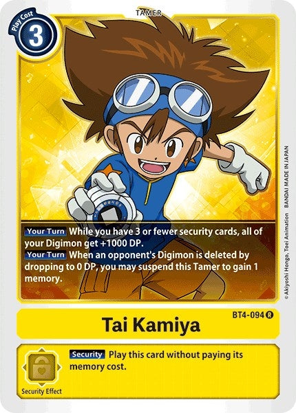 Image for Tai Kamiya - Digimon Card Game
