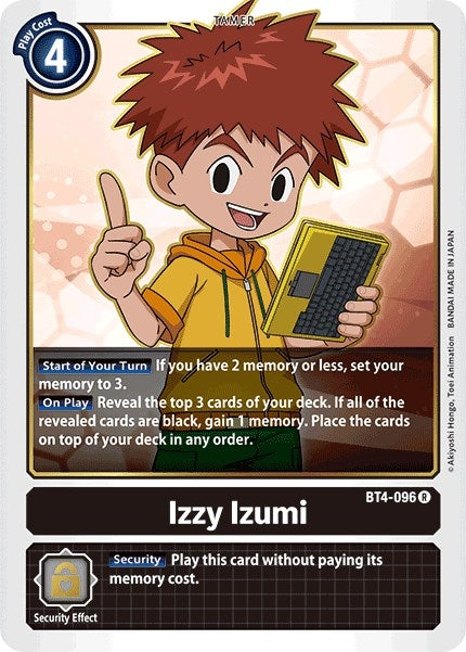 Image for Izzy Izumi - Digimon Card Game
