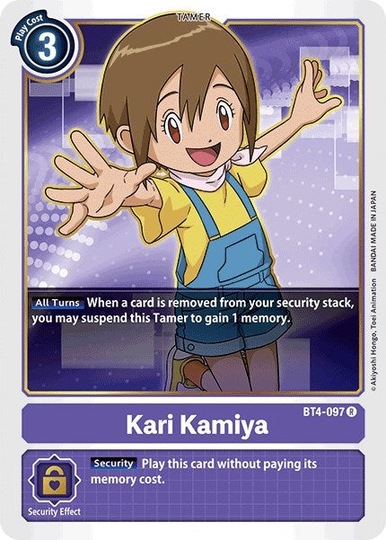Image for Kari Kamiya - Digimon Card Game