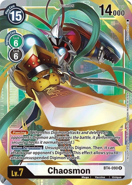 Image for Chaosmon (Alternate Art) - Digimon Card Game