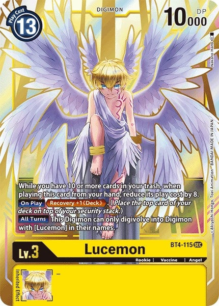 Image for Lucemon - Digimon Card Game