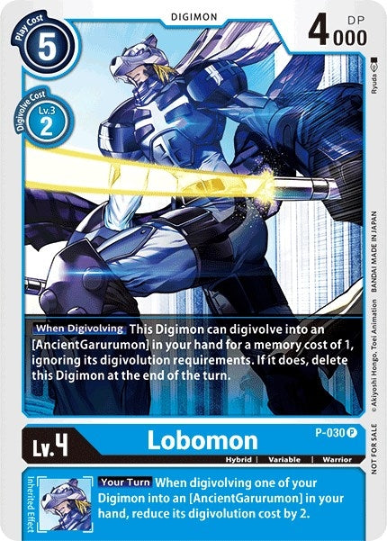 Image for Lobomon - P-030 - Digimon Card Game